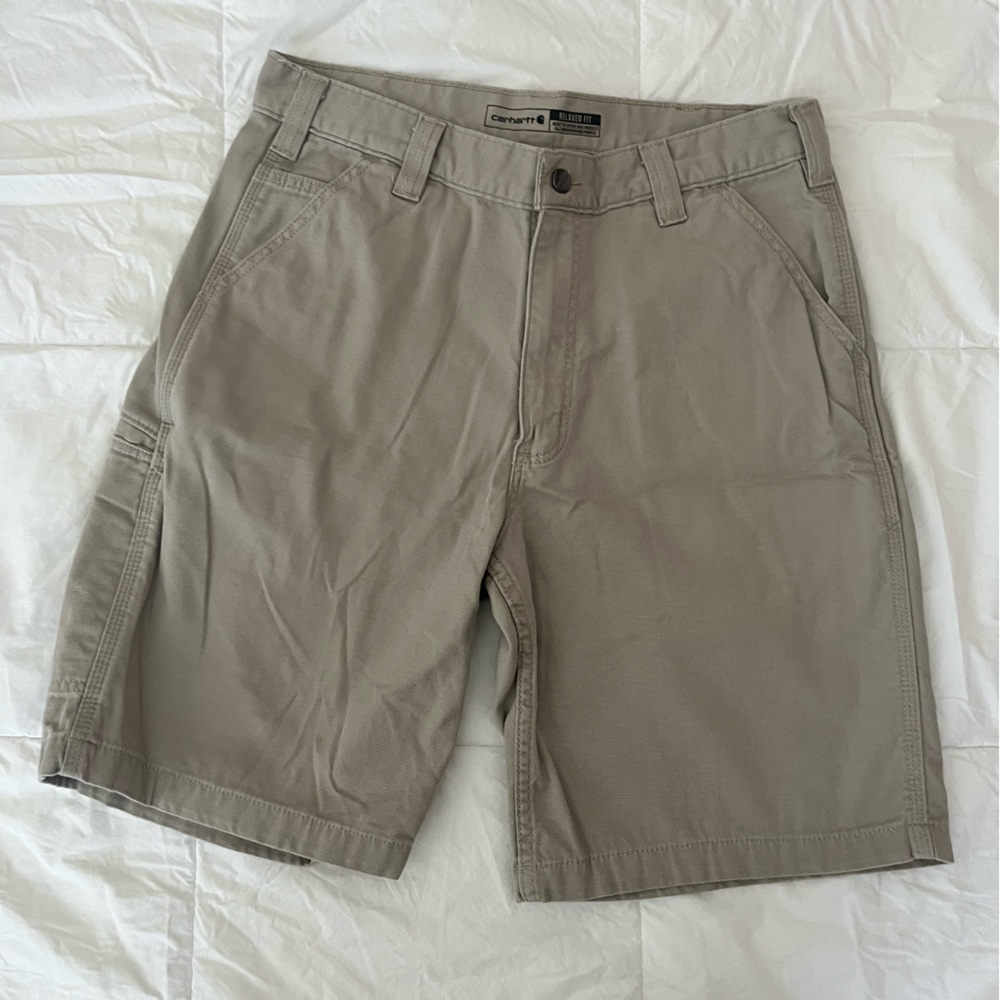 Men’s carhartt work shorts 34 worn in